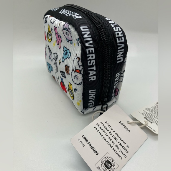 BT21 x Miniso BTS Character Print Small Bag / Pouch - Picture 3 of 5
